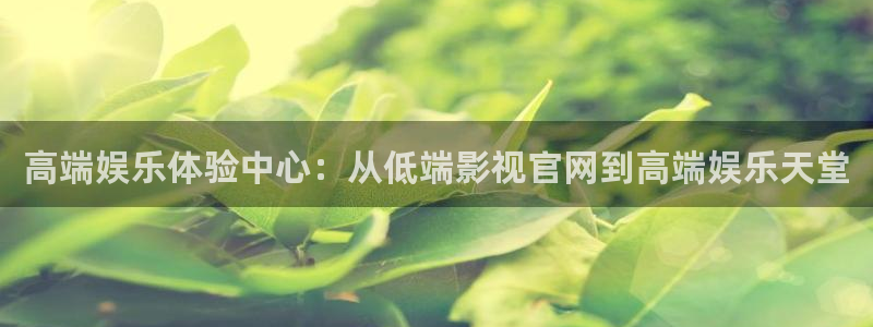 99视频精品在线观看：高端娱乐体验中心：从低端影视官网到高端娱乐天堂